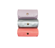 Leatherette Jewelry Roll Bag (Various Colors) 5 5/8" x 3" x 3" 